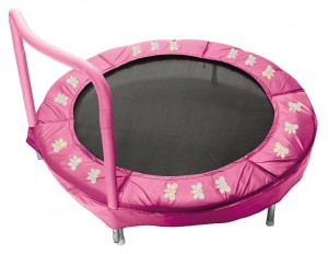 48 inch Trampoline-Pink